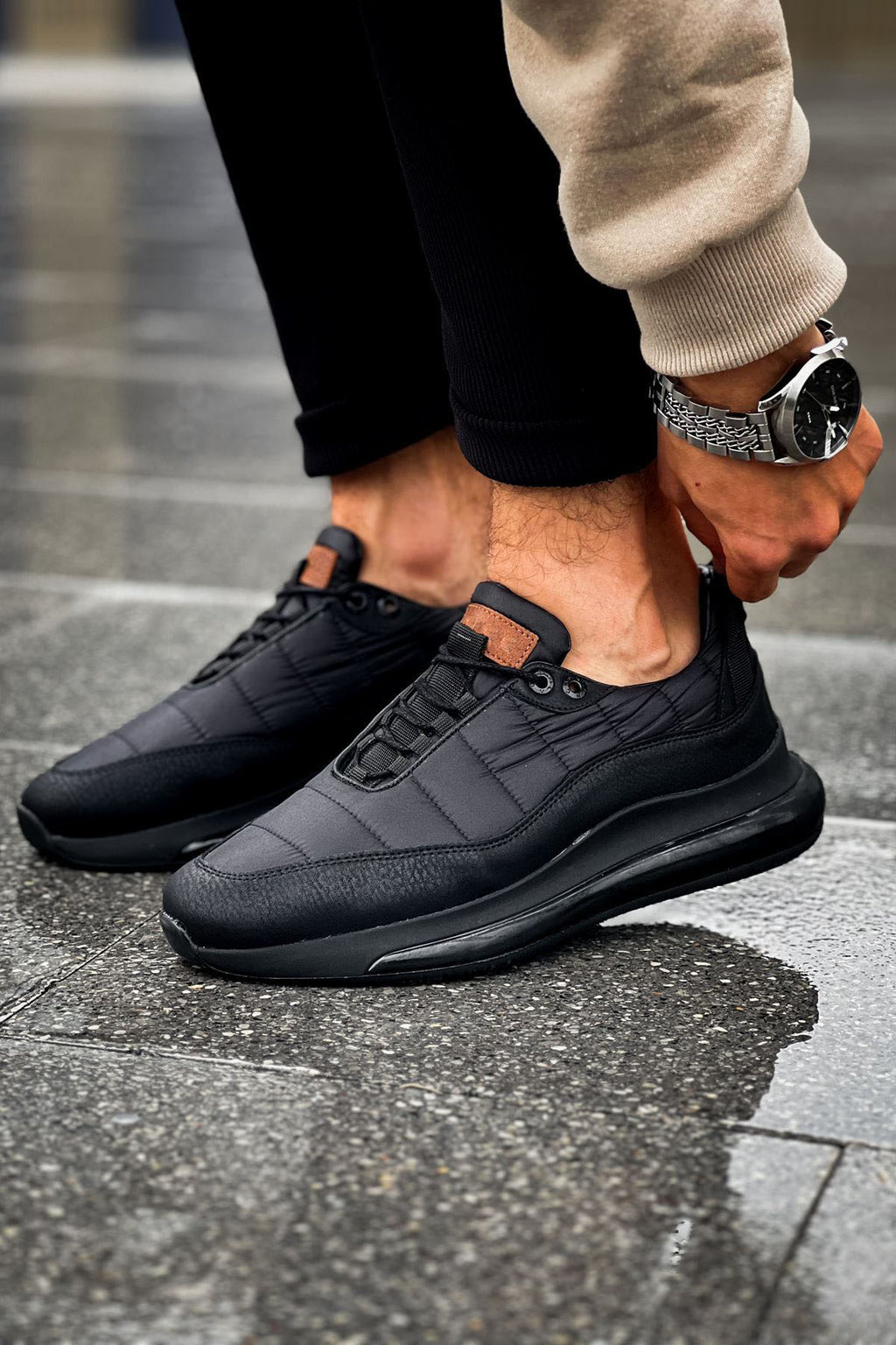 MN179 - CST Sporty Runner Erkek Ayakkabı SIYAH