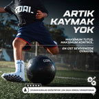 Kaydırmaz 3'lü Futbol Çorabı Beyaz | Bilek Destekli, Denge ve Tutuş Sunan Spor Çorabı