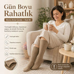 Kadın 40 Denye İnce Anne Çorabı 6'lı | Dizaltı Topuksuz Esnek, Ten Siyah Bronz Vizon
