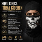 Unisex Kuru Kafa Puro Baskılı Balaklava 1 Adet Tek Beden Viskoz Kask İçi Outdoor Maske