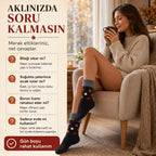 3’lü Kadın Kışlık Havlu Çorap Sıcak Tutan Yumuşak Karışık Desenli Günlük Çorap Seti