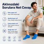 Erkek Pamuklu Patik Çorap 12'li 39-44 | Dikişsiz Burun, Koku Karşıtı, Nefes Alan Sneaker